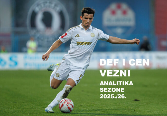 Analitika sezone 2025./26.: Def. i cen. vezni