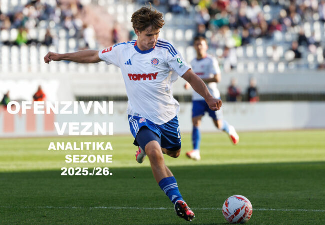 Analitika sezone 2025./26.: Ofenzivni vezni