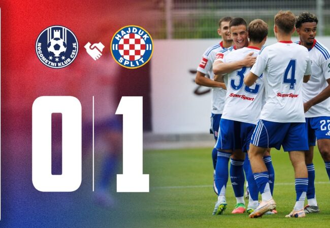Video sažeci: Celje – Hajduk 0:1 (HDTV)
