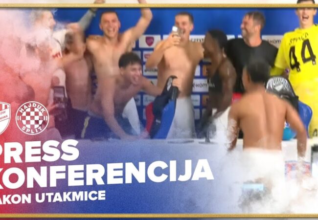 Presica nakon pobjede na Rakowom