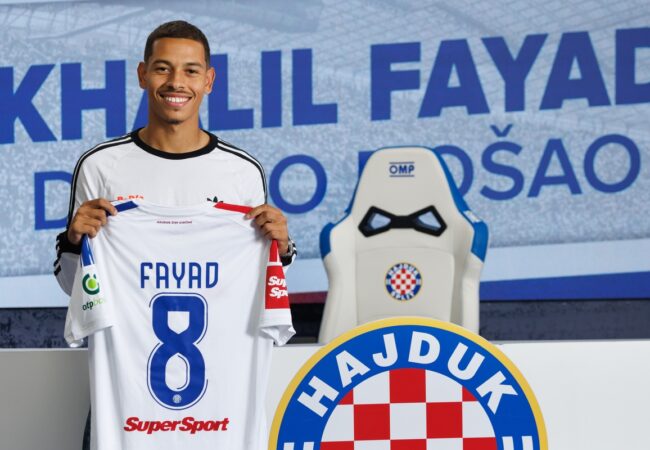 Službeno: Khalil Fayad potisao za Hajduk